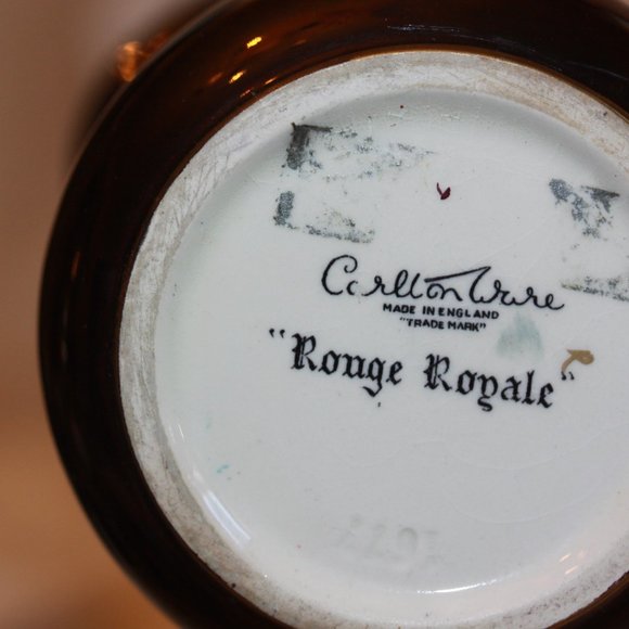 Vintage Carlton Ware Rouge Royale 6" Pitcher Creamer Made in England - Picture 4 of 5